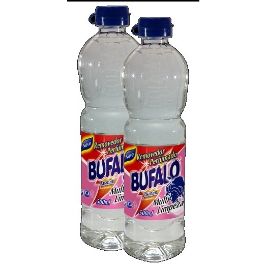kit 2 REMOVEDOR BUFALO PERFUMADO JASMIM  Limpeza 500ML