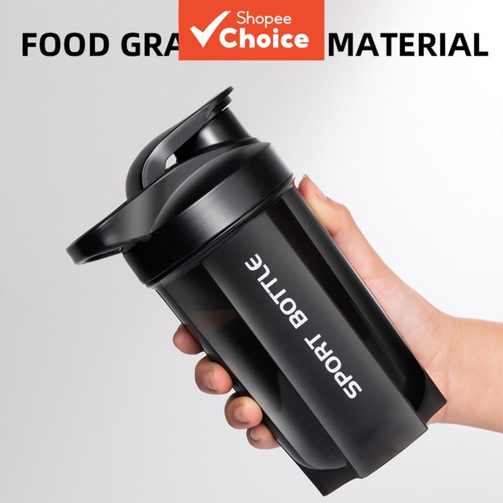 GIANXI Novo Copo Shaker Pronto-Agitador De Proteína Fitness De 500ml Com Bola De Aço Inoxidável