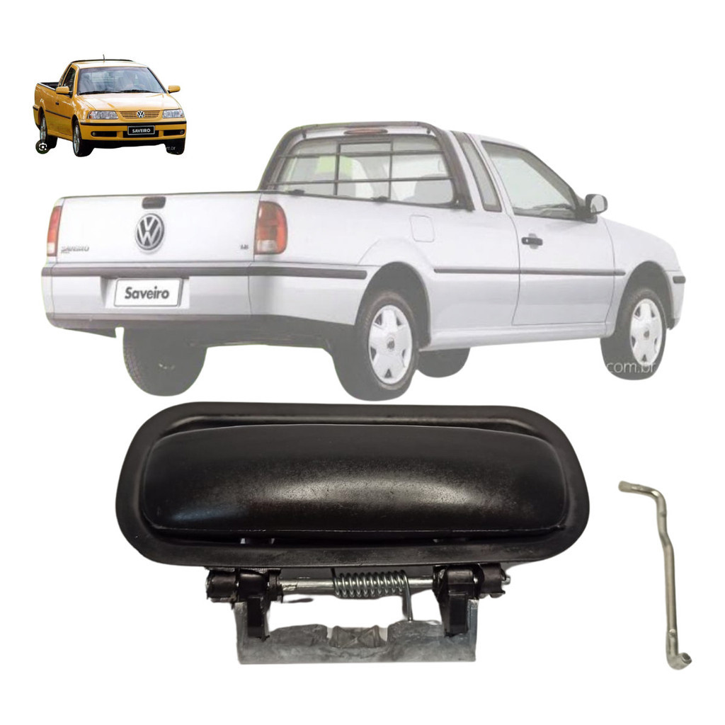 Maçaneta Externa para Tampa da Caçamba Saveiro G2 G3 G4 em Oferta na Shopee