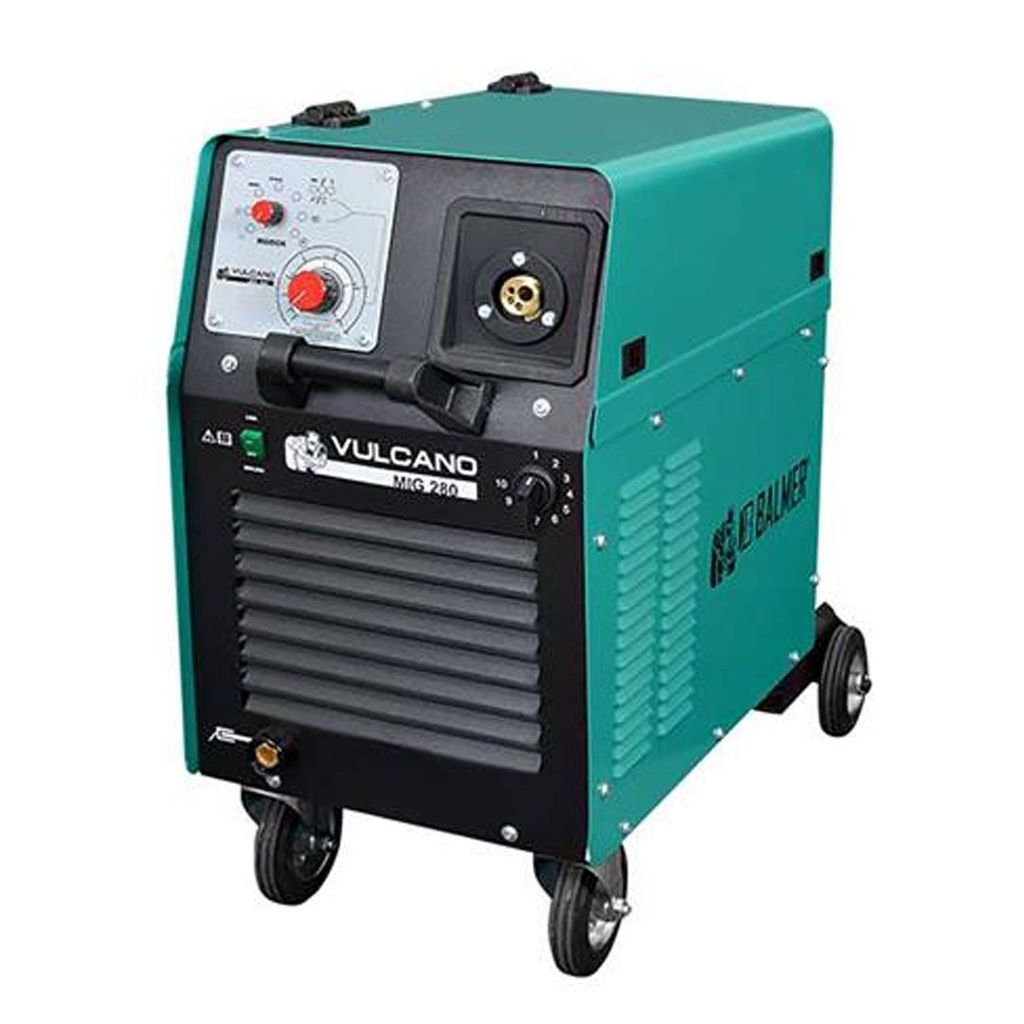 Máquina de Solda Balmer MIG/MAG Vulcano Mig 280 Trifásica (220v/380v)