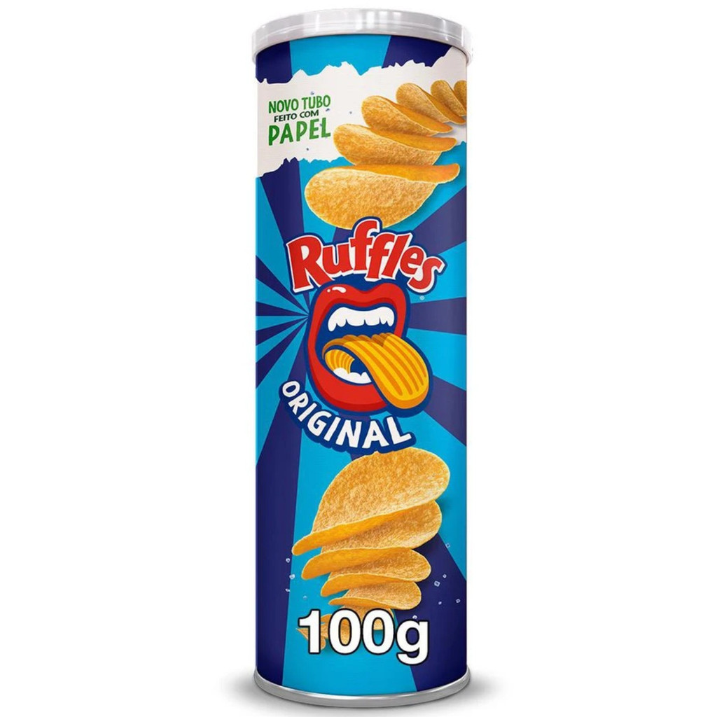 RUFFLES TUBO TIRA ONDA ORIGINAL 100G
