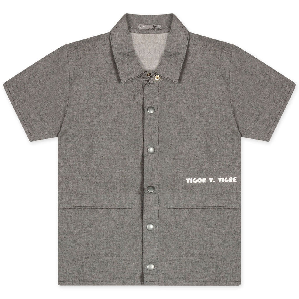 Camisa Urban Manga Curta Infantil Masculina Tigor T. Tigre