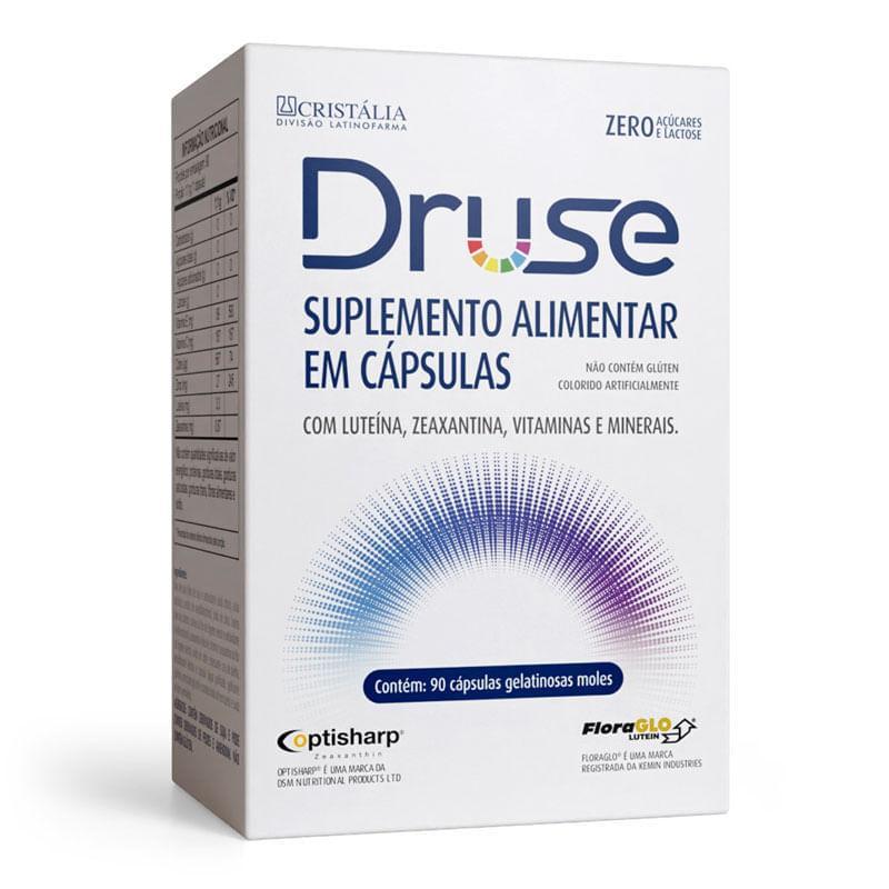 Suplemento Alimentar Druse 90 Cápsulas Gelatinosas Moles em Oferta na Shopee