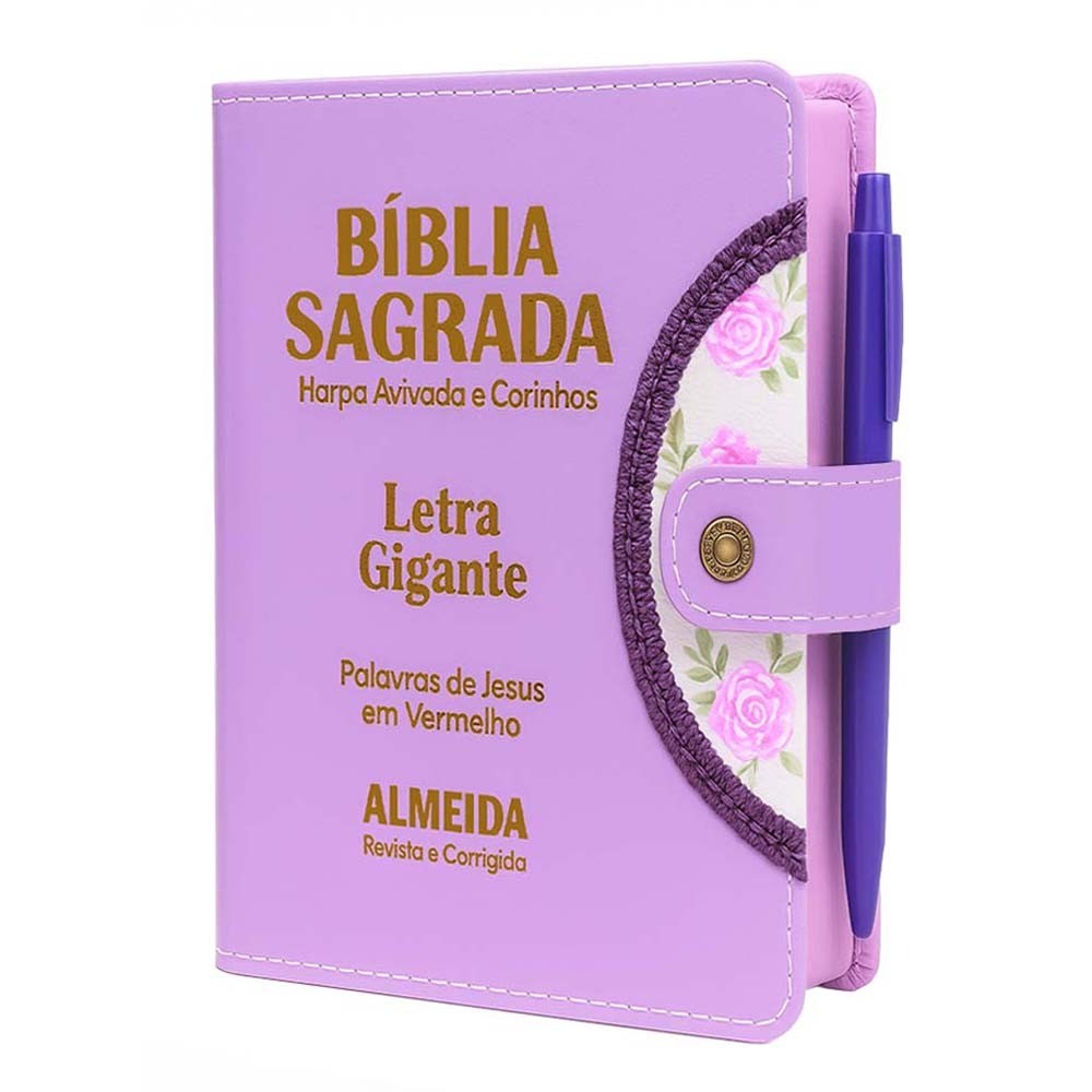 Bíblia Lilas Letra Gigante: Onde Comprar | BuscaProdutos