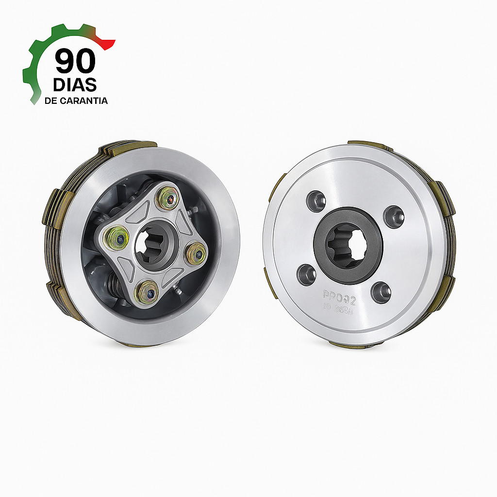 Kit Embreagem Completa Honda C100 Biz / Dream 100 – Plato, Cubo e Discos