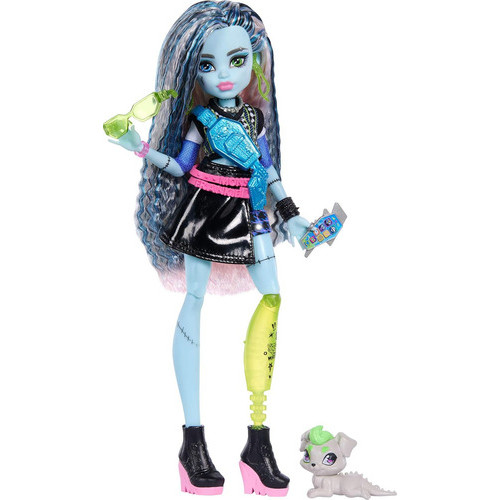 Boneca Monster High Frankie Stein Pet Mattel Original