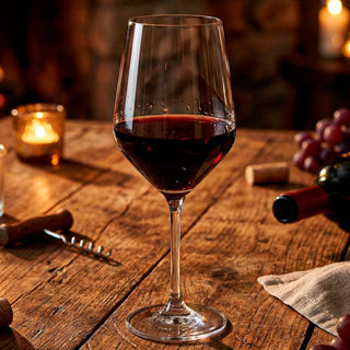 Taça de Vinho de Cristal com Titânio Mendoza 540mL 1 peça - Seu Lar em Oferta na Shopee