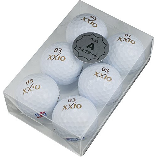 Bola de golfe LITE Lost Ball A embalagem com 6 unidades B-55