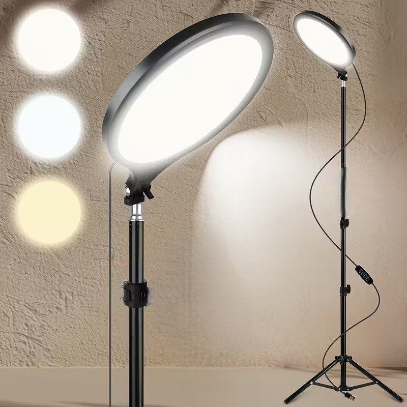 Iluminador Ring Light 10 Polegadas Apenas 110V Com Tripé De 2.10 Metro