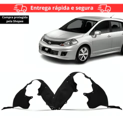 Par/Un Parabarro Dianteiro Tiida 2007 2008 2009 2010 2011 2012 2013 Mold. Original