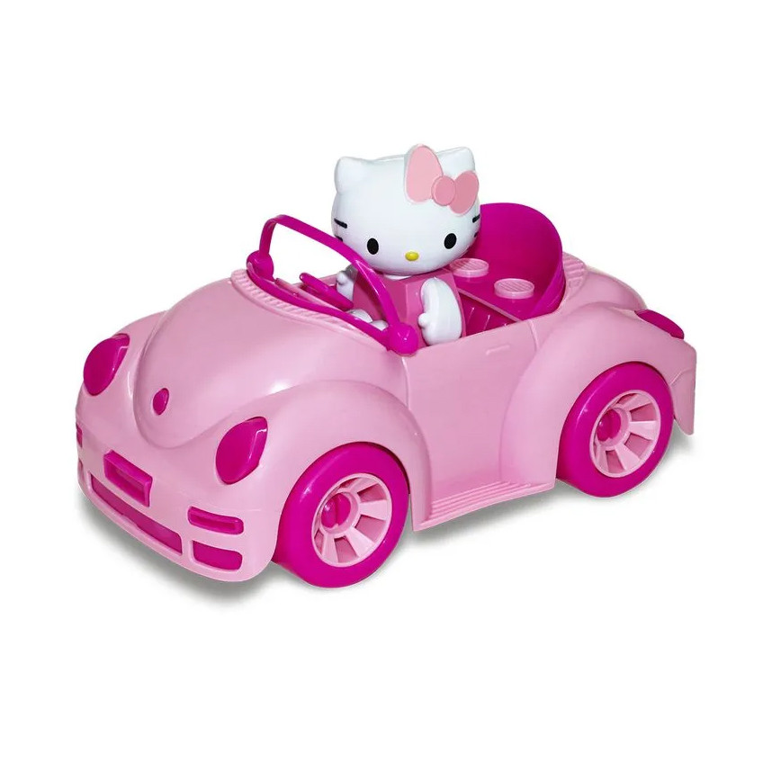 Brinquedo Infantil Carrinho Hello Kitty Rosa - 2 Peças em Oferta na Shopee