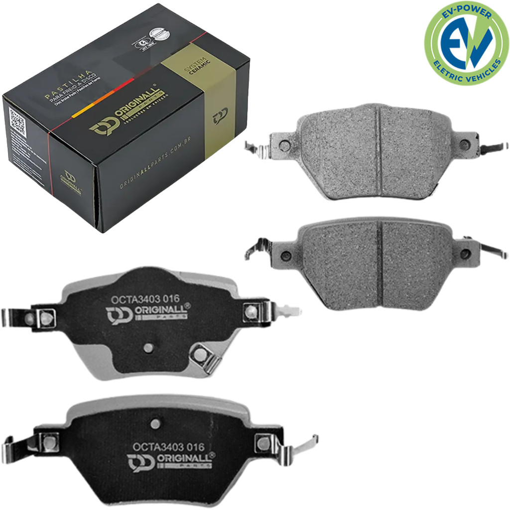 Jogo Pastilha Traseira Cerâmica Originall Parts Byd Song Plus Pro Dolphin King Seal Yuan 2023 A 2026 em Oferta na Shopee