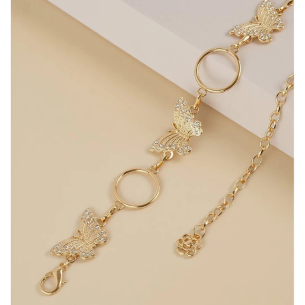 Cinto Formato de Borboleta Toque de Sofisticação para Looks Elegantes Tendência da Moda Feminina em Oferta na Shopee