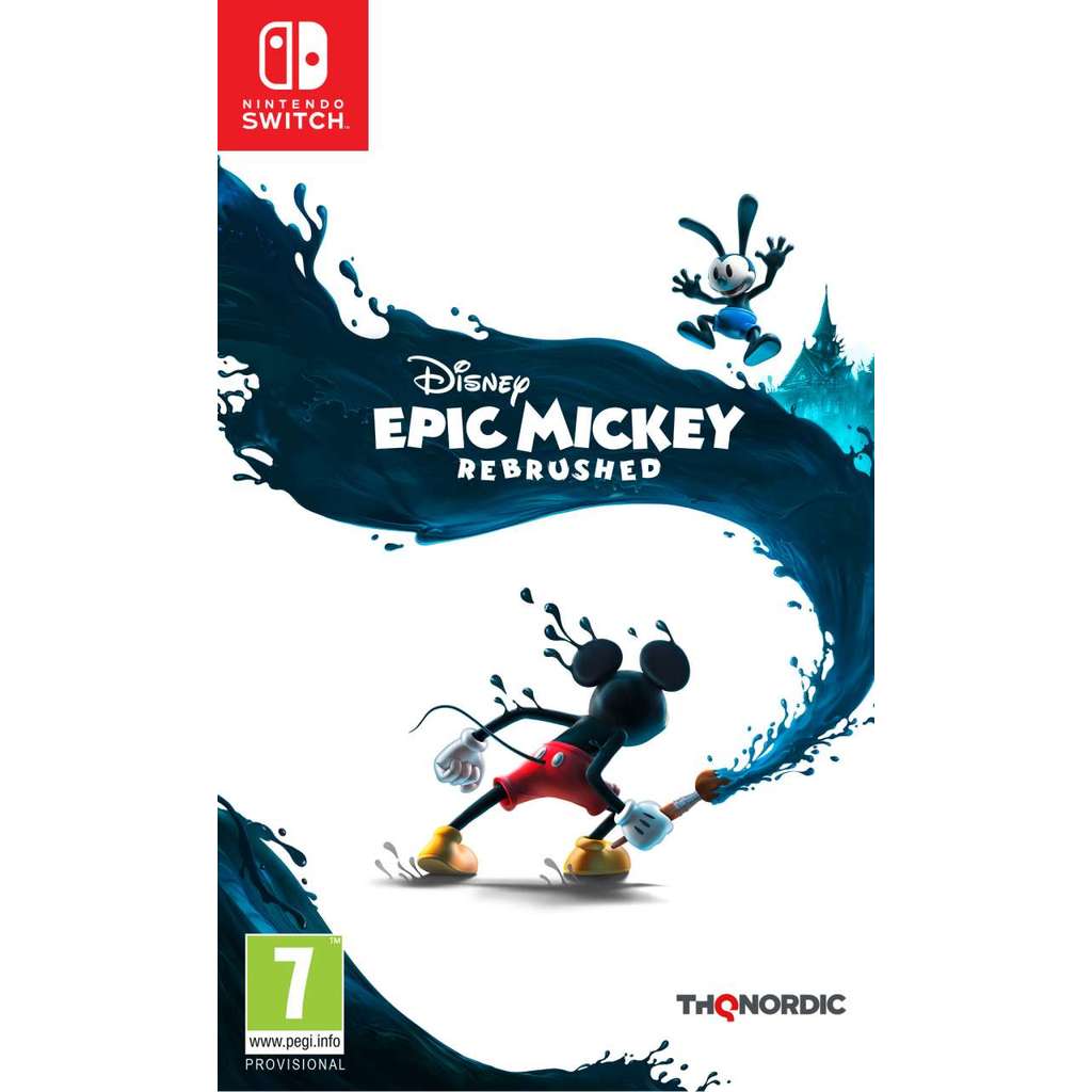 Disney Epic Mickey Rebrushed Switch EUR Midia Fisica