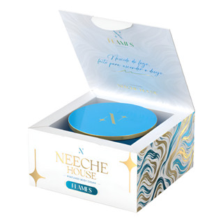 Creme Corporal Perfumado Flames Nechee House 200 Ml Baunilha em Oferta na Shopee