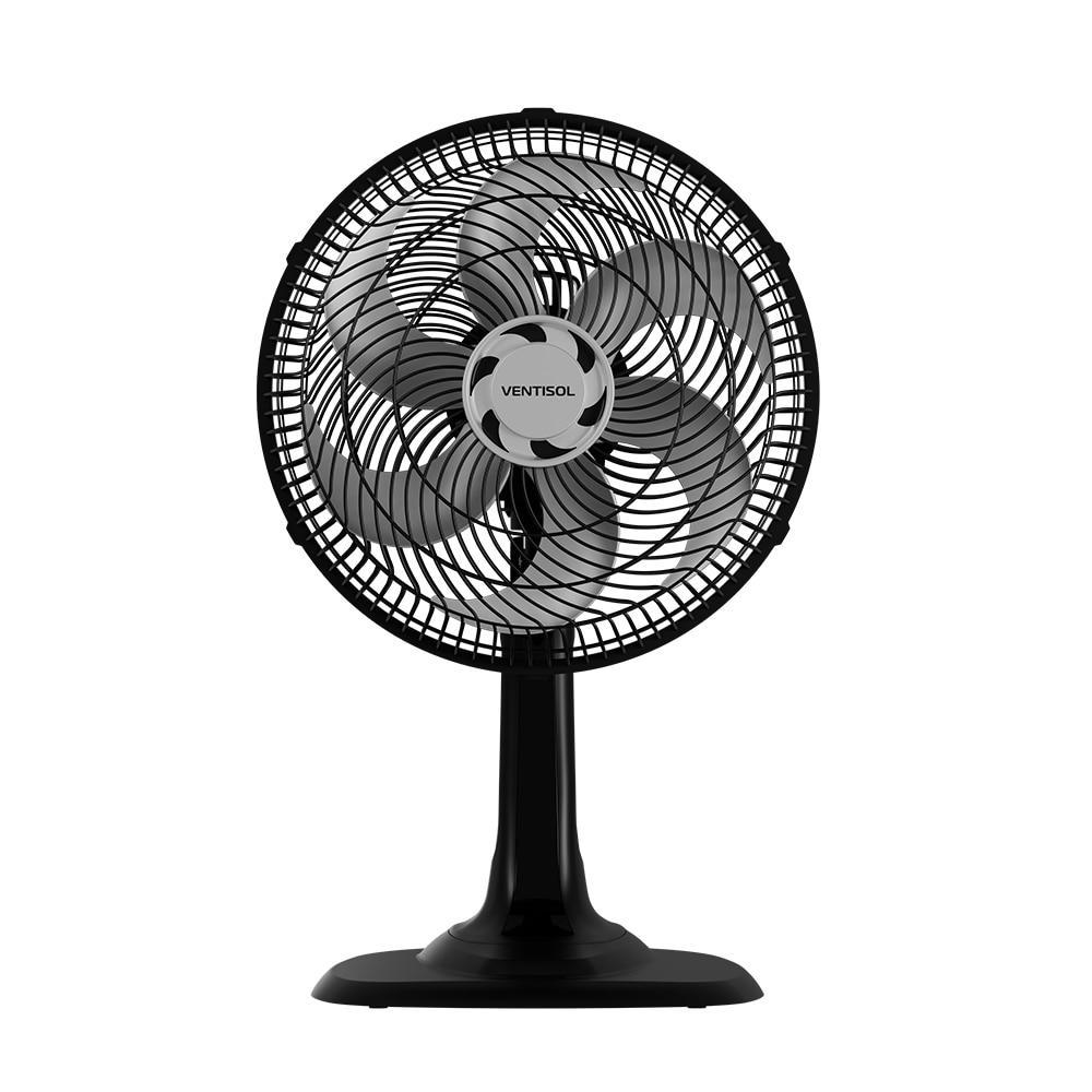 Ventilador 30cm Turbo Premium 6 Pás Preto - Ventisol em Oferta na Shopee