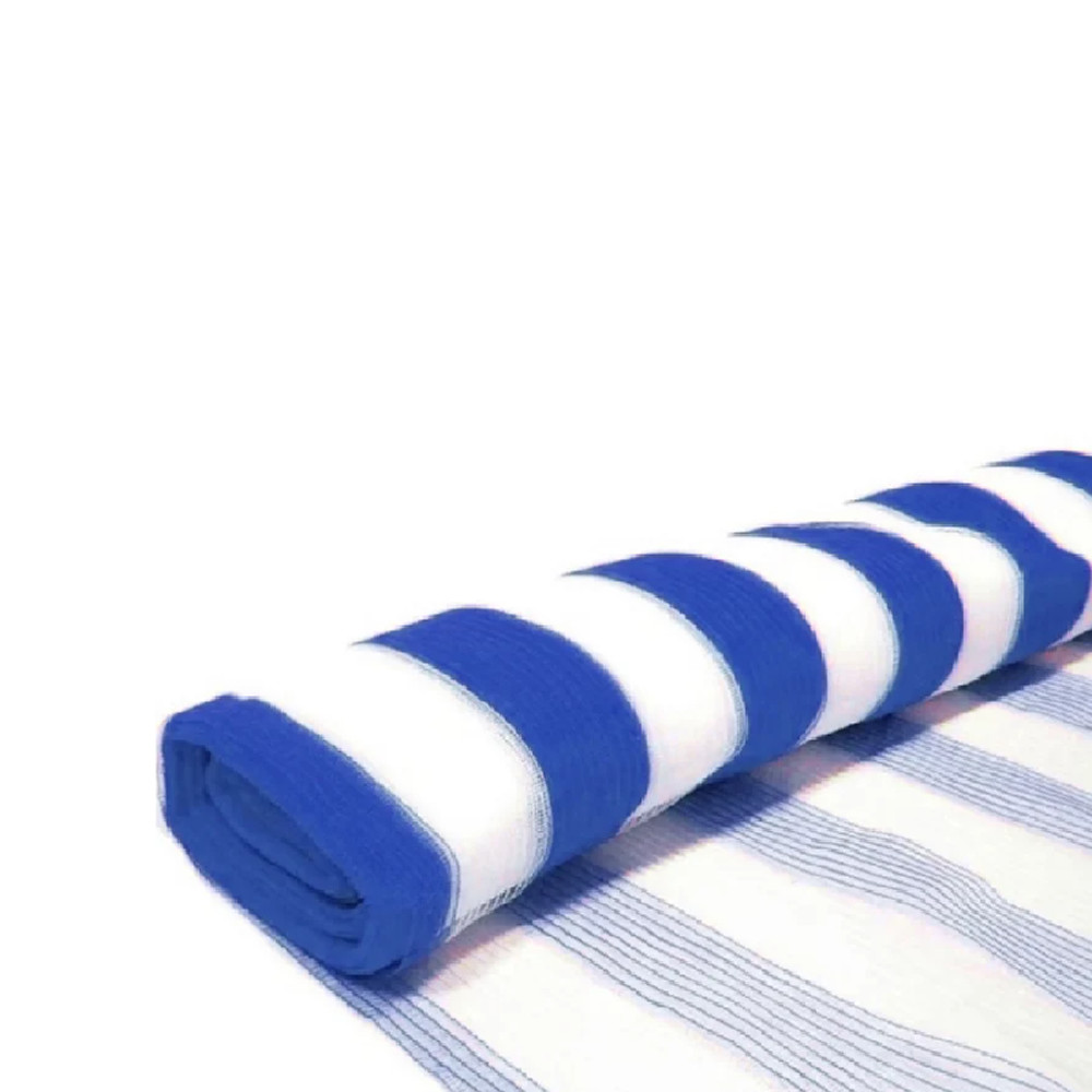 Tela Tapume Valeplast Azul e Branca 1.20 X 50M