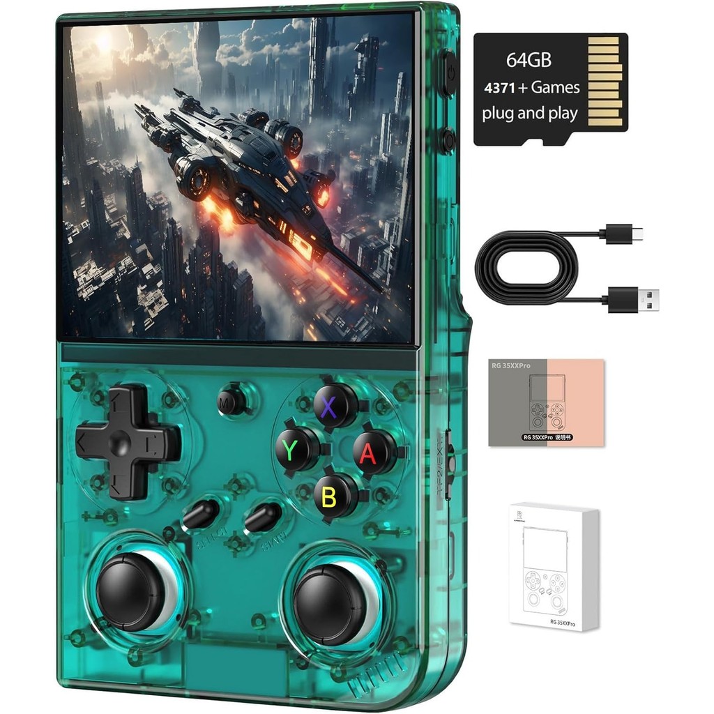 Console De Jogos Portátil Retrô RG35XX Pro , RG 35XXPro Com Suporte Para Saída De TV HDMI 5G WiFi Bluetooth 4.2 , Sistem