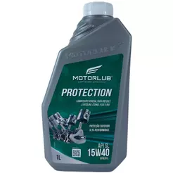 Oleo Motor Motorlub 15W40 Api Sl Mineral 1L