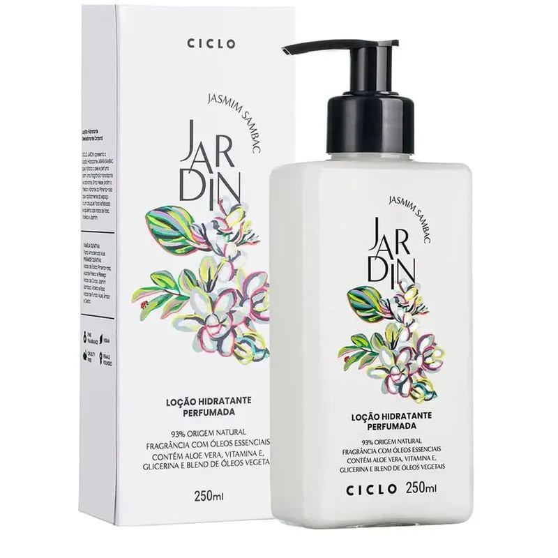 CICLO LOÇÃO HIDRATANTE JARDIN JASMIM SAMBAC 250ML