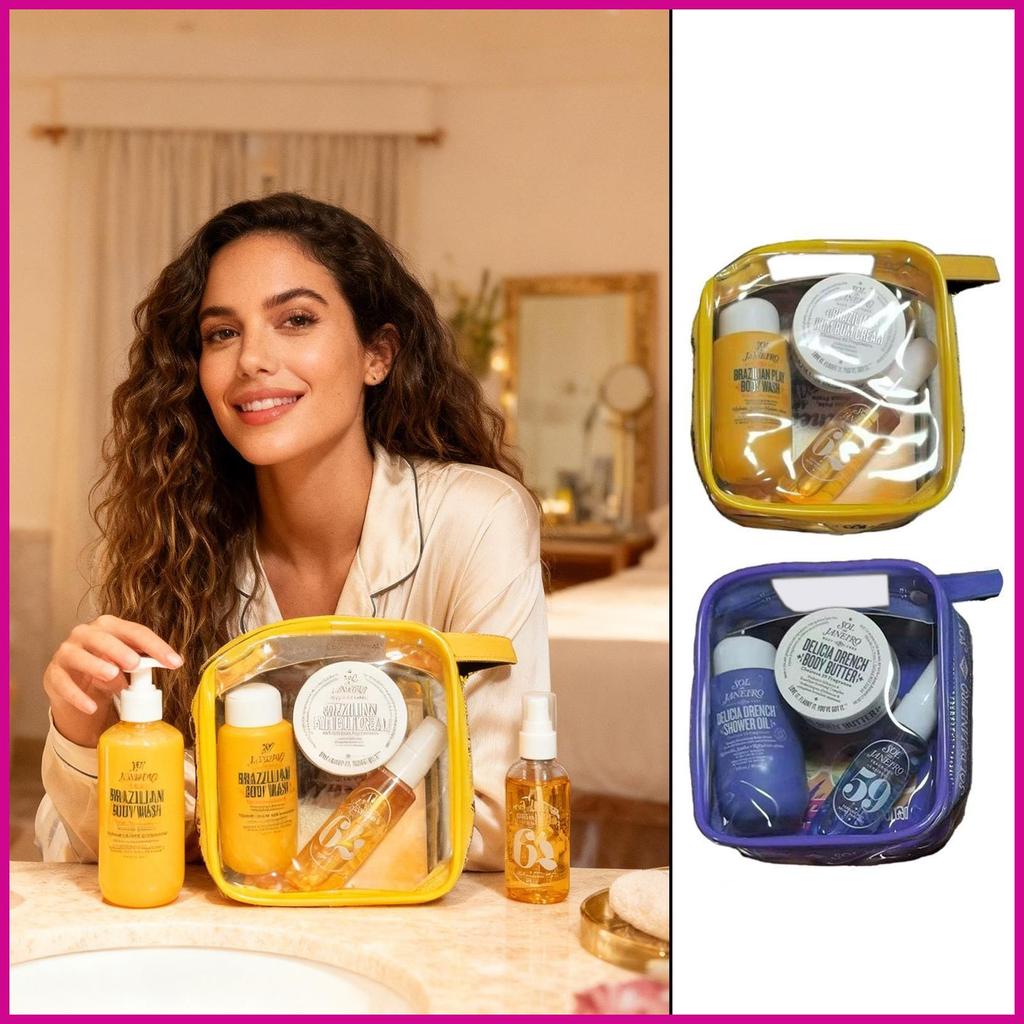 Conjunto De Cuidados Com A Pele Hidratante Portátil Beleza Para Adolescentes Namorada Esposa Amiga Irmã Viagem De Negóci