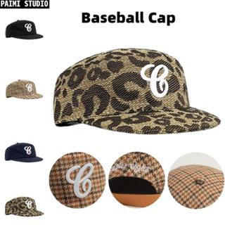 Vintage Plana Superior Xadrez Carta Bordado Snapback Boné Unisex Streetwear Leopardo Impressão Chapéu De Beisebol Para H em Oferta na Shopee