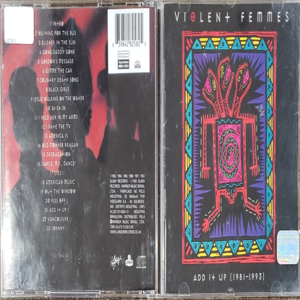 CD Violent Femmes Add It Up (1981-1993)