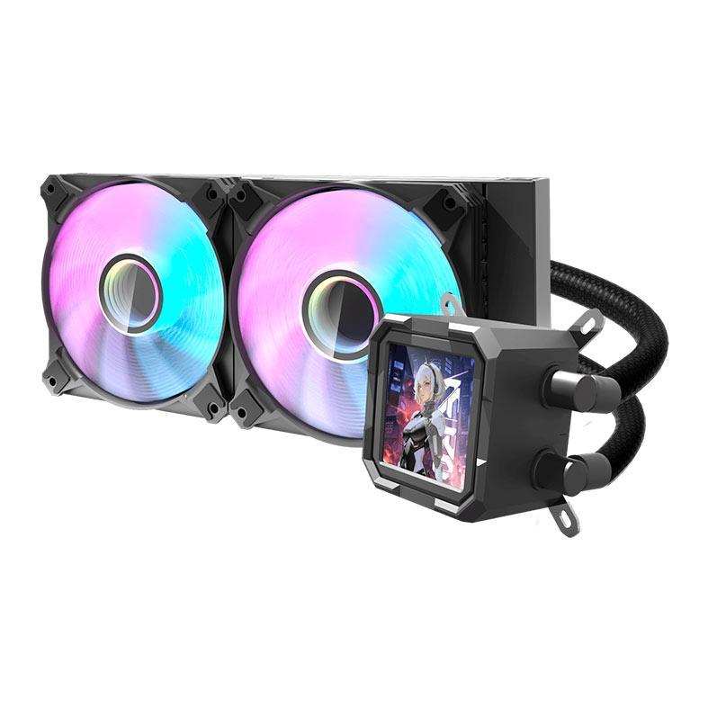 Water Cooler Aigo Darkflash DV240S, ARGB, 240mm, Preto, DV240S-BK