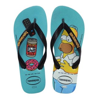 Havaianas Simpsons Azul Tradicional Preto em Oferta na Shopee