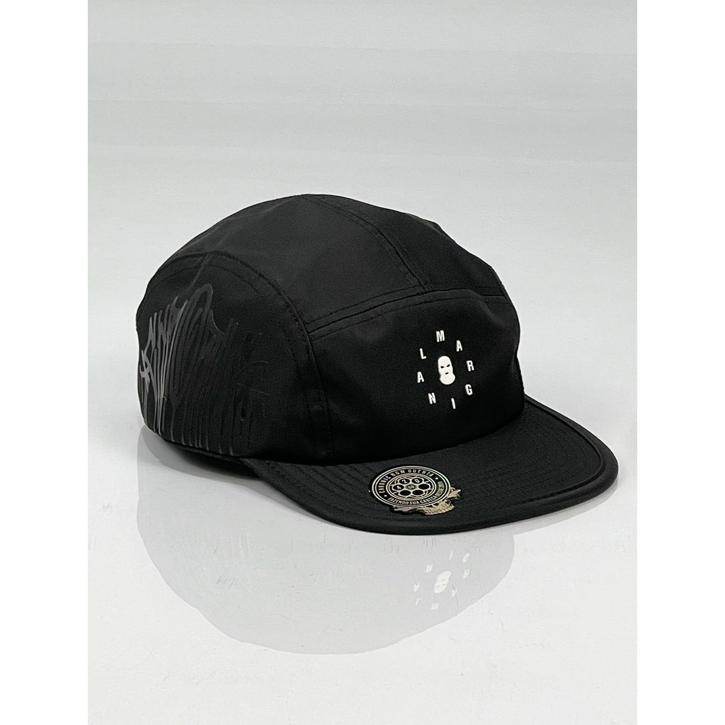 Boné 5 Five Panel Chronic Blood Lateral Relevo - Preto - Aba Flexível