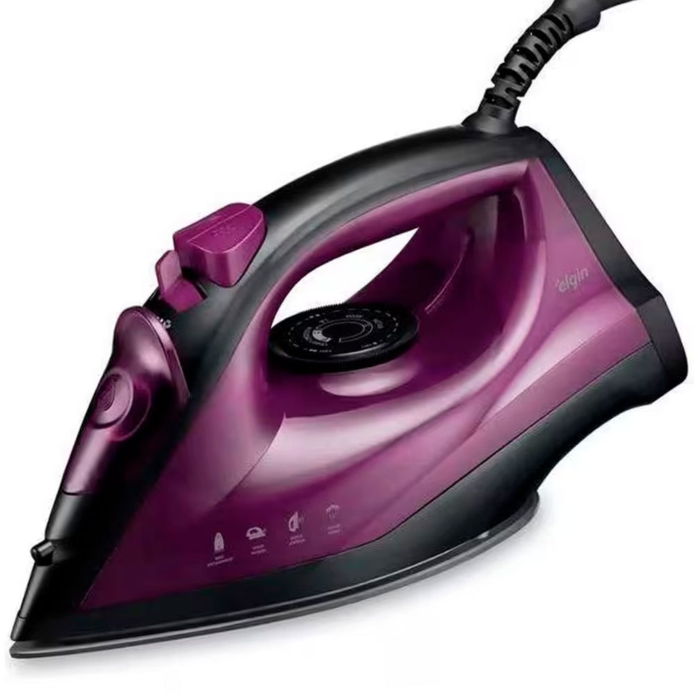 Imagem Ferro de Passar a Vapor Easy Pass Spray Proteção Contra Superaquecimento 1.200W 110V