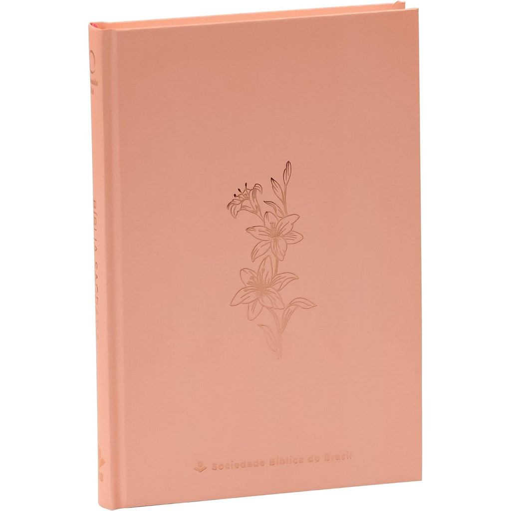 Bíblia Sagrada | RA | Letra Normal | Capa Dura | Rosé em Oferta na Shopee