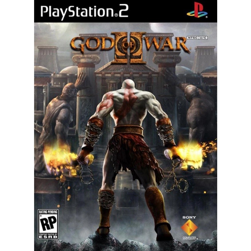 Ps 2 Jogo Jogo De Ps2  - God Of War 2 E God Of War 1