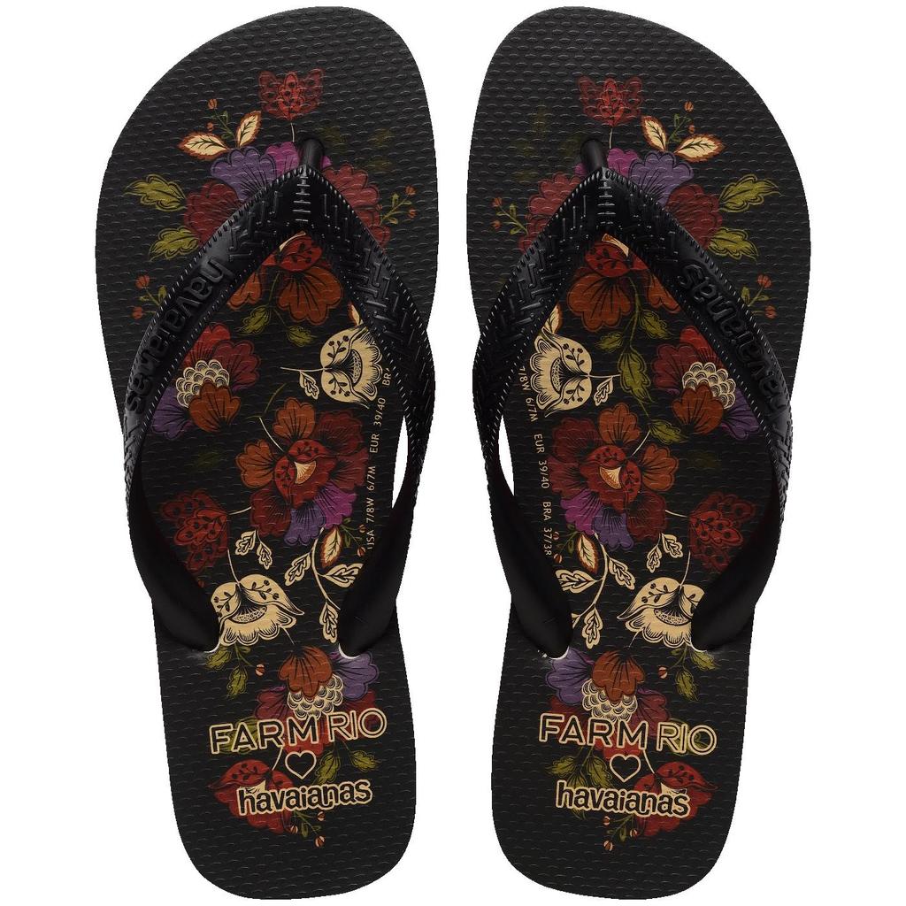 Chinelo Havaianas Farm Flor de Fita em Oferta na Shopee