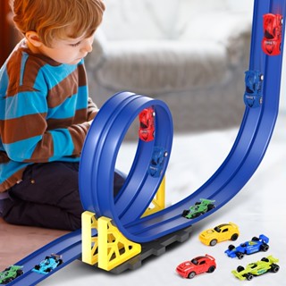 Conjunto De Carros De Corrida DIY Soft Track-Kit De Modelo De Montagem Infantil , Brinquedo Divertido De Pista , Jogos E em Oferta na Shopee