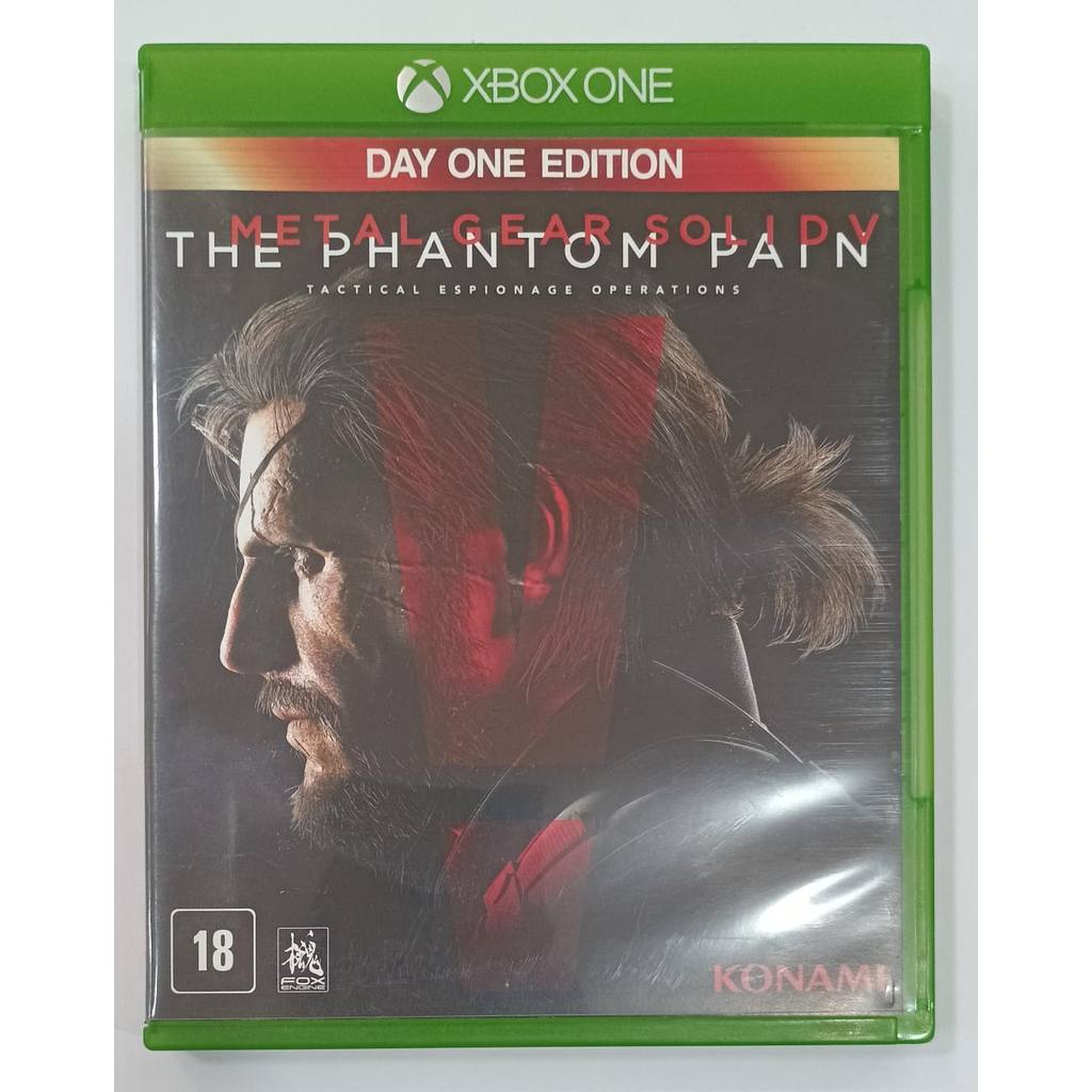METAL GEAR SOLID V THE PHANTOM PAIN JOGO XBOX ONE USADO
