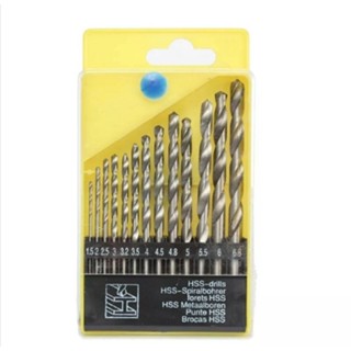 Jogo 13 pçs Broca Metal 1.5mm a 6.5mm,,, em Oferta na Shopee