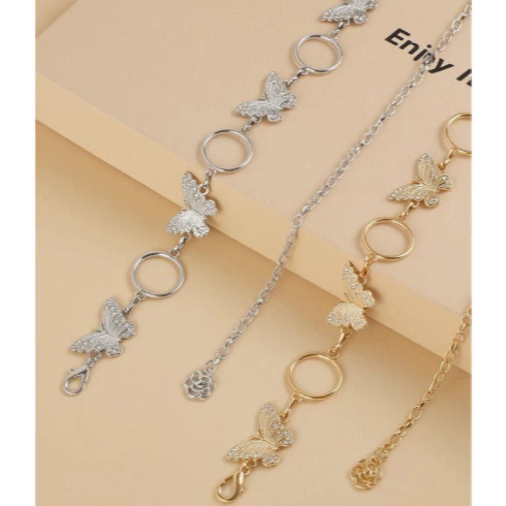 Cinto Formato de Borboleta Toque de Sofisticação para Looks Elegantes Tendência da Moda Feminina em Oferta na Shopee