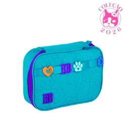 Estojo Box 36 Pens Rebecca Bonbon Flower Power-Clio Style Cor:Verde