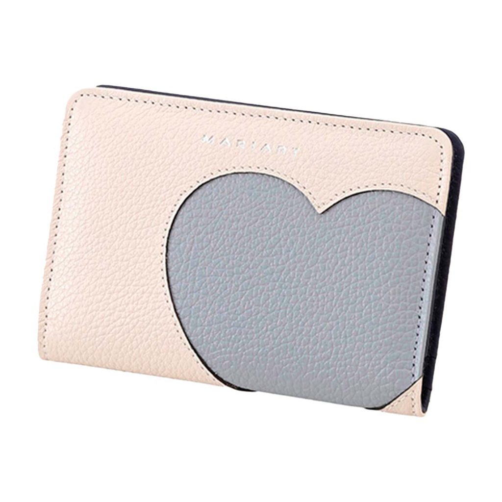 Carteira Feminina Couro Legítimo Mariart Love 669 Porta RG CNH Compacta com Zíper Elegante Original