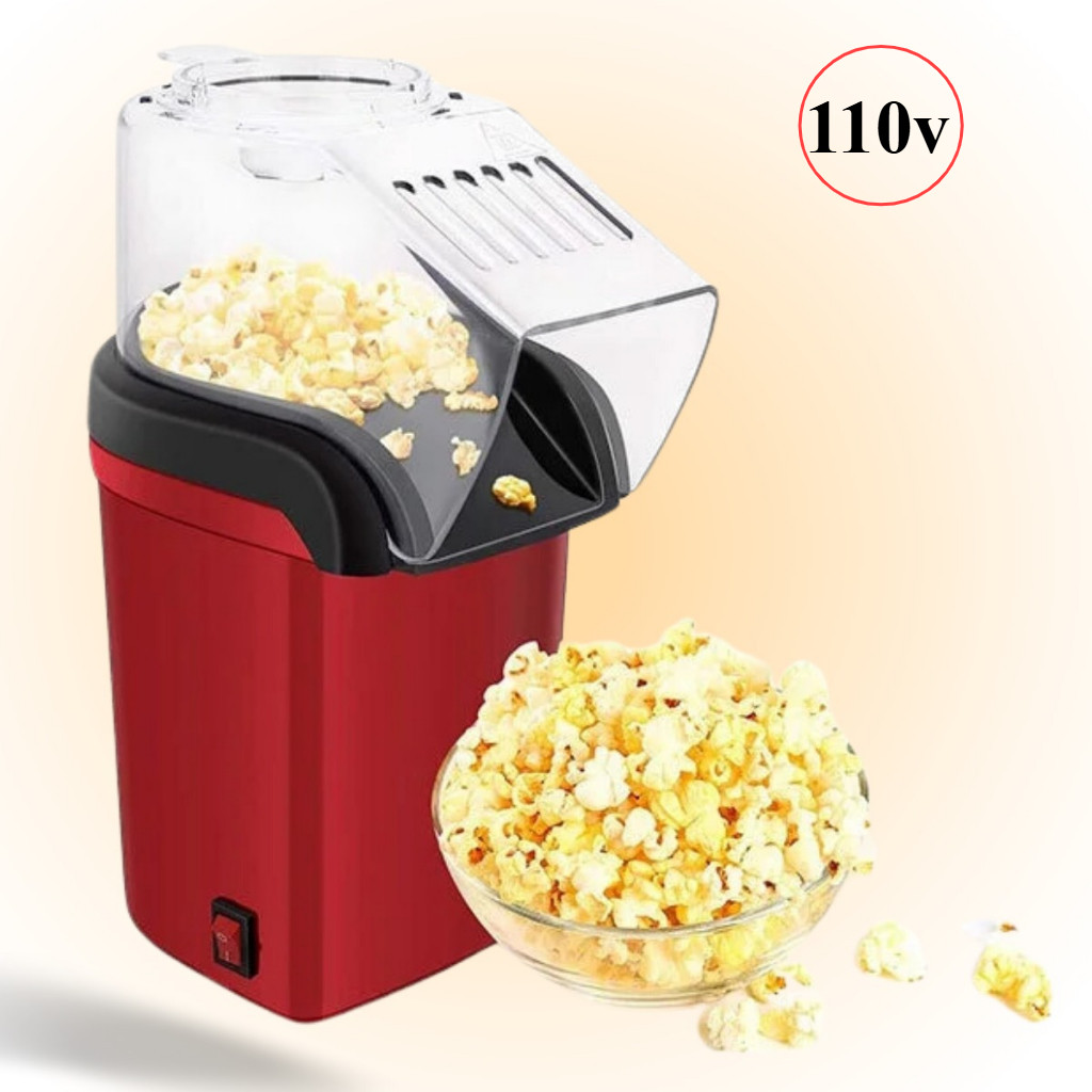 Pipoqueira Elétrica Ar Quente 110v Máquina de Fazer Pipoca Sem Óleo Minijoy