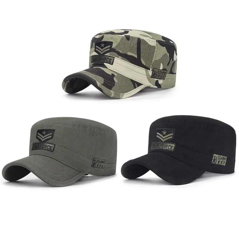 Boné de Beisebol Masculino Estilo Militar Camuflado para Caça e Escalada, Boné Snapback Uniforme Camuflado, Chapéu de So