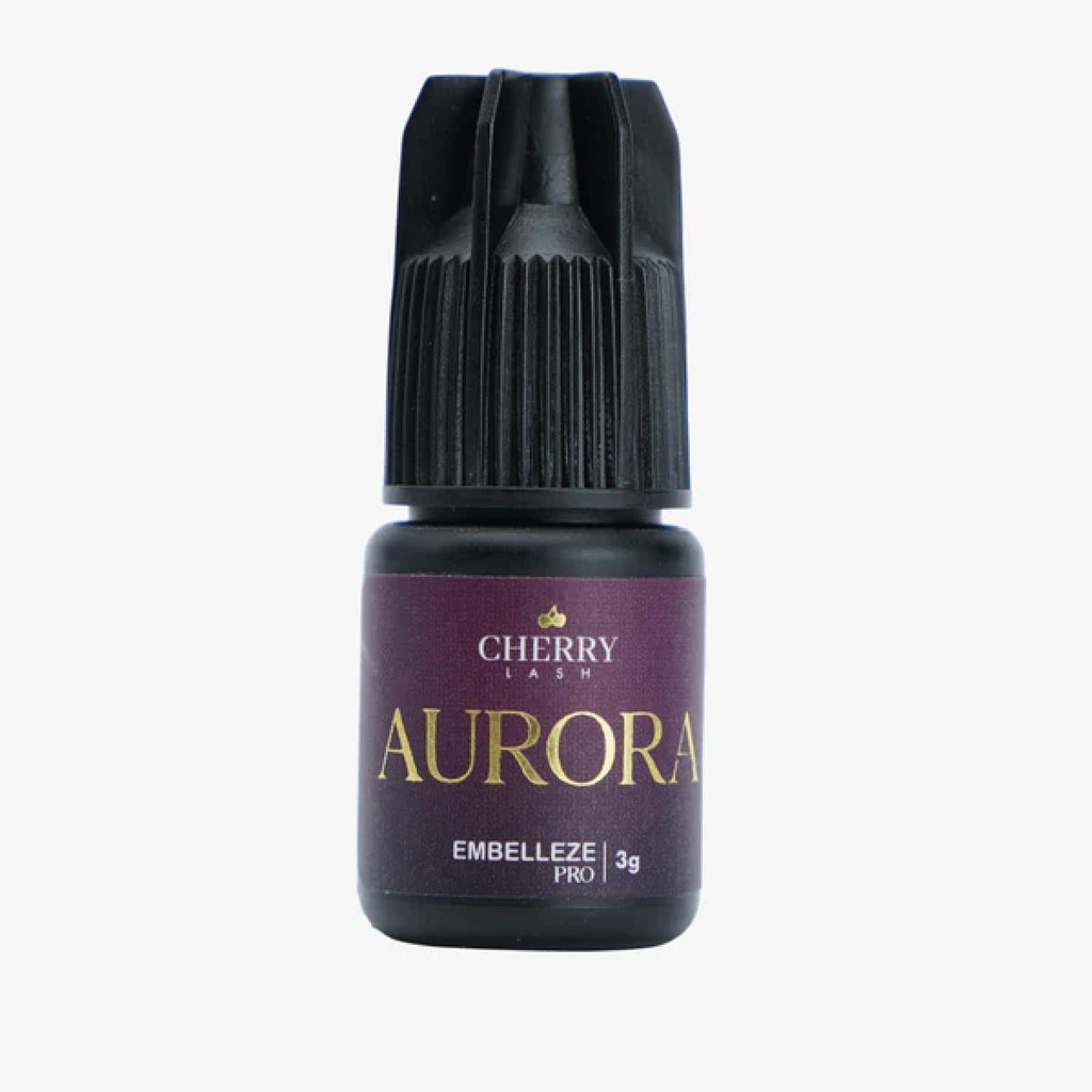 Cola Adesivo Aurora Cherry Lash Embelleze PRO Extensão de Cílios