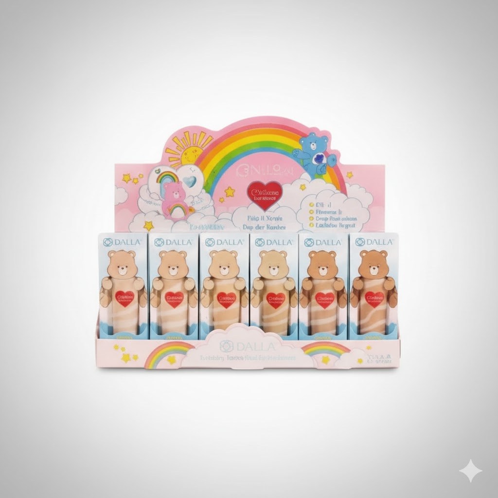 Base + Sérum Pele dos Sonhos Ursinhos Carinhosos - Dalla 21g em Oferta na Shopee