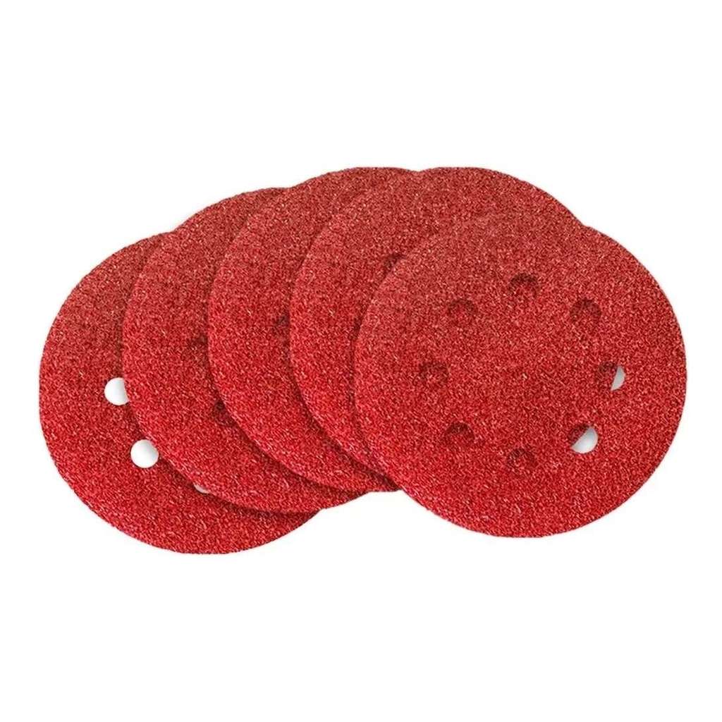 DISCO DE LIXA 125MM COM VELCRO PERFURADO FERTAK - GRAO 1500