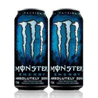 Kit 2 Energético Monster Energy Absolutely Zero 473ml em Oferta na Shopee