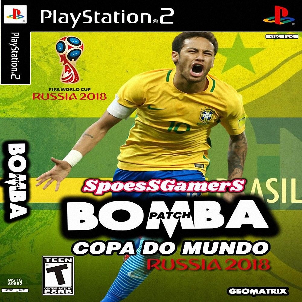 Jogo Ps 2 Bomba  Copa Do Mundo 2018 Ps2 Desbloqueado