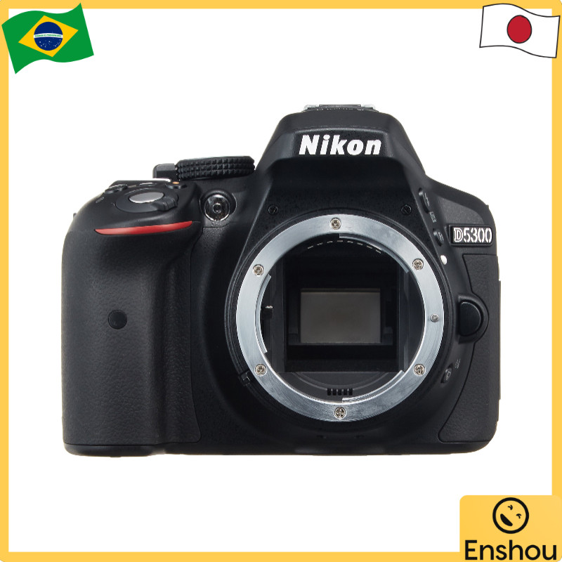 [USED]Do Japão [USADO]Nikon Digital SLR Camera D5300 Black 24.2 Megapixels 3.2-inch LCD D5300BK