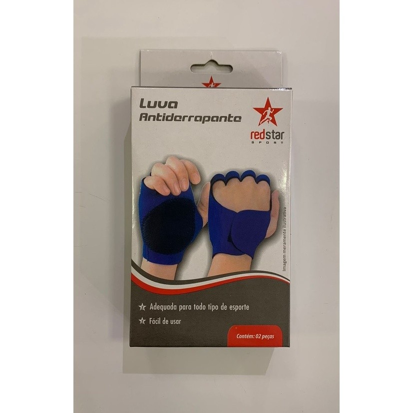 Luva Antiderrapante Winth Comércio Elc0607 - REDSTAR