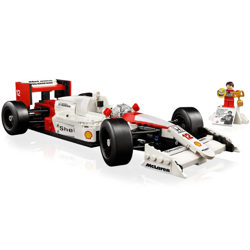 McLaren MP4/4 Ayrton Senna F1 - 693 Peças Blocos de Montar Compatível Coleção Pronta Entrega